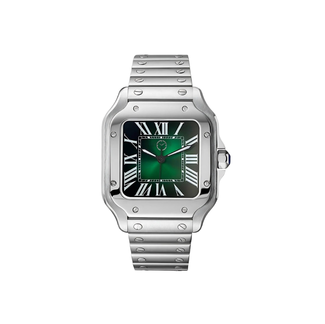 Al-Waqt - Montre santos verte