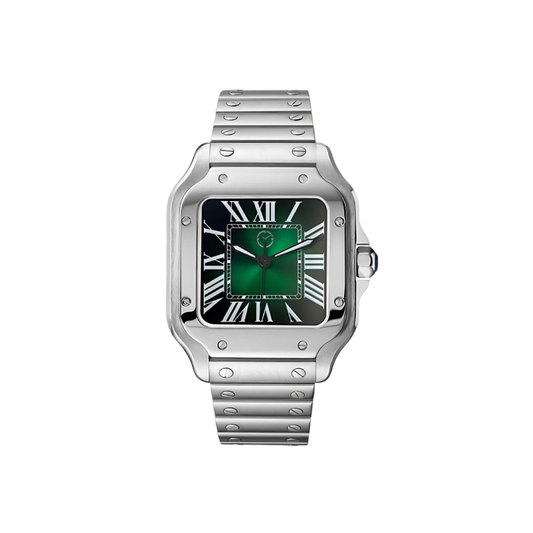 Al-Waqt - Montre santos verte